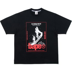 T-shirt BAPE par KAZUKI KURAISHI skate, coupe décontractée — homme