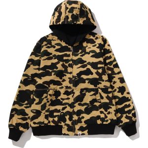 1ST CAMO REVERSIBLE ZIP HOODIE JACKET MENS