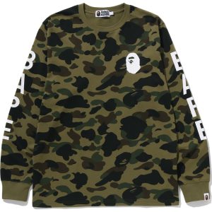 T-shirt à manches longues 1ST CAMO — homme