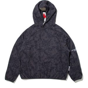 Sweat à capuche BAPE par KAZUKI KURAISHI PIXELATE CAMO SHARK, coupe décontractée — homme