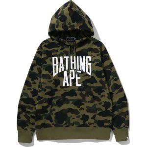 1ST CAMO PULLOVER HOODIE MENS