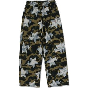 Pantalon de jogging surimpression STA 1ST CAMO, ornements en cristal — femme