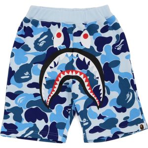 Short en molleton grand ABC CAMO SHARK — enfant