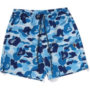 Short de bain ABC CAMO petit motif, coupe décontractée — homme