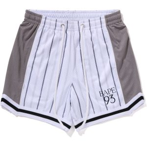 Short en molleton motifs multiples de logos, coupe décontractée, réversible — homme