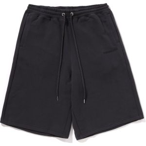 Short en molleton BATHING APE logo, coupe décontractée, longueur genou — homme