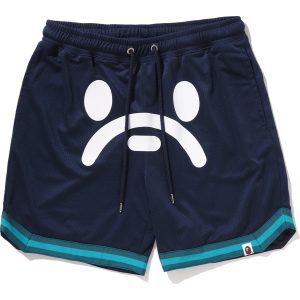 Short de basketball BAPE x JUST DON MILO, coupe décontractée — homme