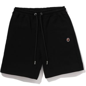 Short en molleton petit motif, coupe classique — homme