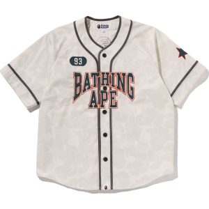 Chemise à manches courtes SOLID CAMO motifs multiples de logos baseball — homme