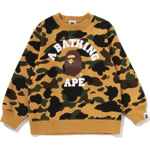 1ST CAMO COLLEGE CREWNECK SWEATSHIRT KIDS