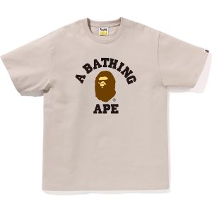 BAPE MENS COLLEGE TEE