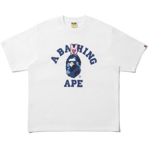 BAPE X STRAY KIDS DWAEKKI COLLEGE TEE MENS