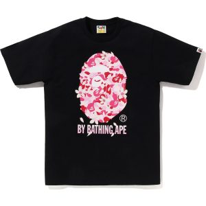 ABC SAKURA CAMO BY BATHING APE TEE MENS