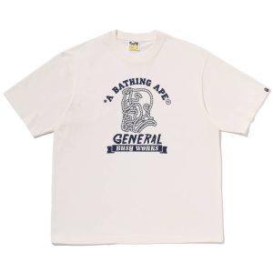 T-shirt APE GENERAL COLLEGE, coupe décontractée — homme