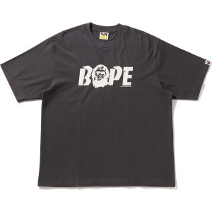 T-shirt BAPE logo, coupe décontractée — homme