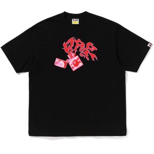 T-shirt BAPE motif briquet, coupe décontractée — homme