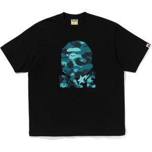 T-shirt COLOR CAMO APE HEAD, coupe décontractée — homme