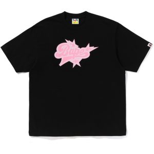 T-shirt BAPE STA logo, coupe décontractée — homme