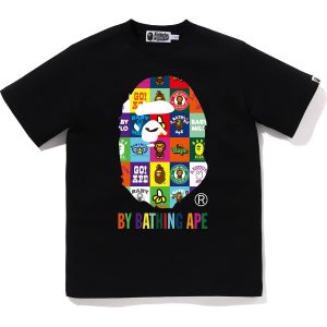 T-shirt BABY MILO patchwork BY BATHING APE JR — enfant
