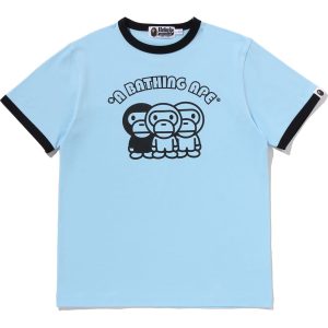 T-shirt BABY MILO JR, bordures contrastantes — enfant
