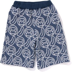 Short banane MILO maille, jacquard — enfant