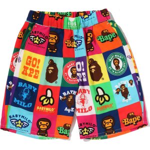 Short BABY MILO patchwork — enfant