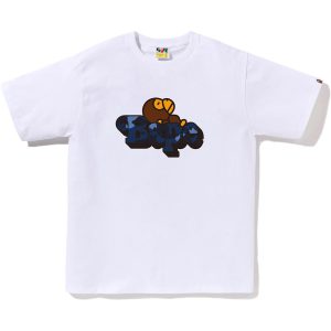 COLOR CAMO MILO ON BAPE TEE MENS