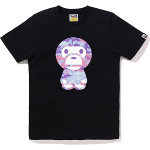 MULTI PIXEL CAMO BIG BABY MILO TEE LADIES